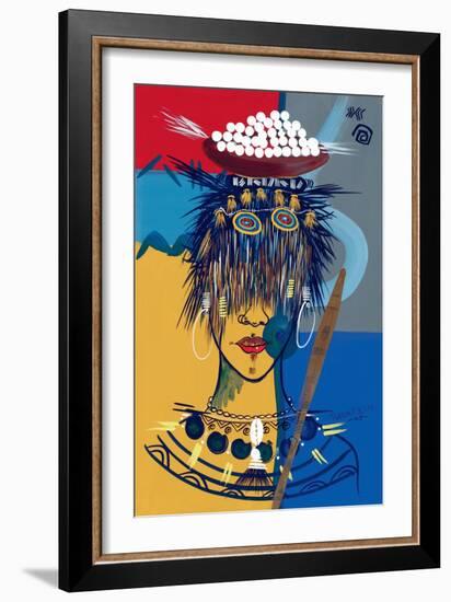 African Beauty 3, 2005-Oglafa Ebitari Perrin-Framed Giclee Print