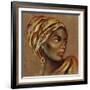African Beauty I-Silvia Vassileva-Framed Art Print