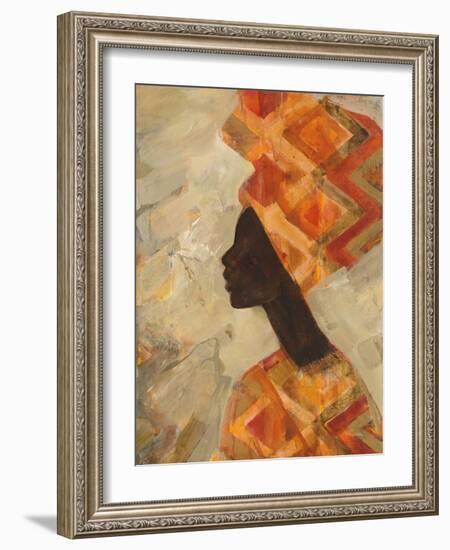 African Beauty II-Albena Hristova-Framed Art Print