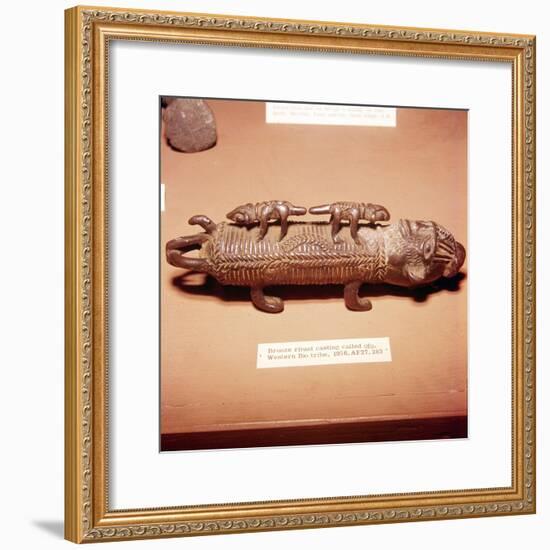 African Bronze Ofo Ritual Casting, Western Ibo-Unknown-Framed Giclee Print