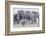 African Bush Elephant Herd, Amboseli National Park, Kenya-Martin Zwick-Framed Photographic Print