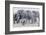 African Bush Elephant Herd, Amboseli National Park, Kenya-Martin Zwick-Framed Photographic Print