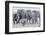 African Bush Elephant Herd, Amboseli National Park, Kenya-Martin Zwick-Framed Photographic Print