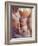 African Child Being Carried by Her Mother-Howard Sochurek-Framed Photographic Print