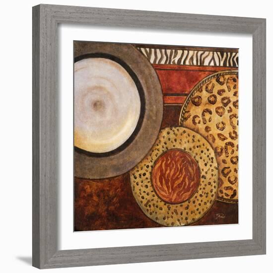 African Circles II-Patricia Pinto-Framed Art Print