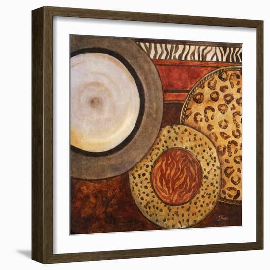 African Circles II-Patricia Pinto-Framed Art Print