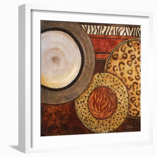 African Circles II-Patricia Pinto-Framed Art Print