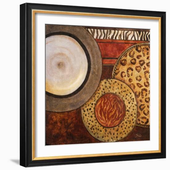 African Circles II-Patricia Pinto-Framed Art Print