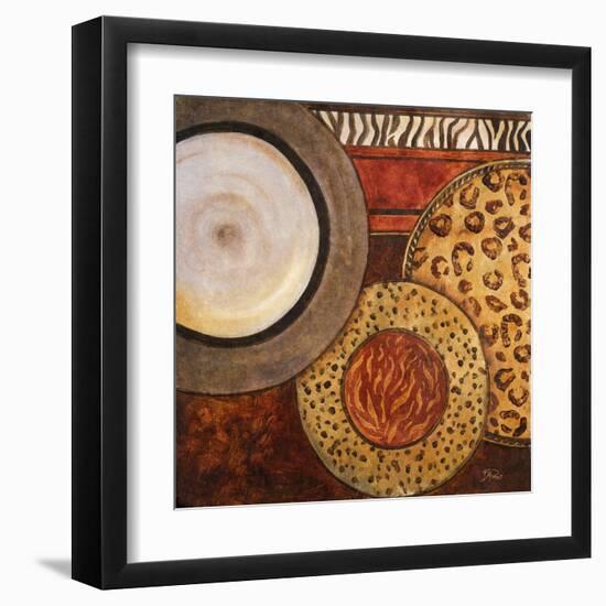 African Circles II-Patricia Pinto-Framed Art Print