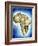 African Continent Watercolor-Ben Heine-Framed Giclee Print