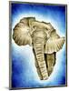 African Continent Watercolor-Ben Heine-Mounted Giclee Print