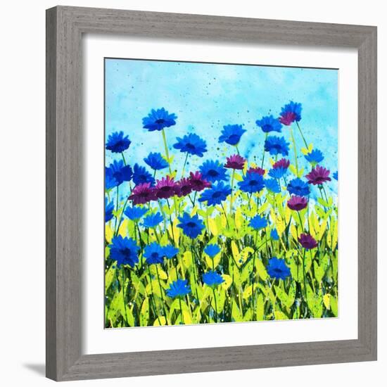 African Daises-Herb Dickinson-Framed Photographic Print