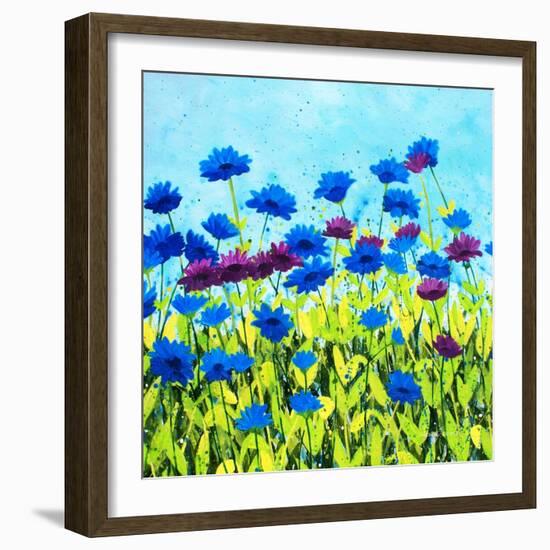 African Daises-Herb Dickinson-Framed Photographic Print