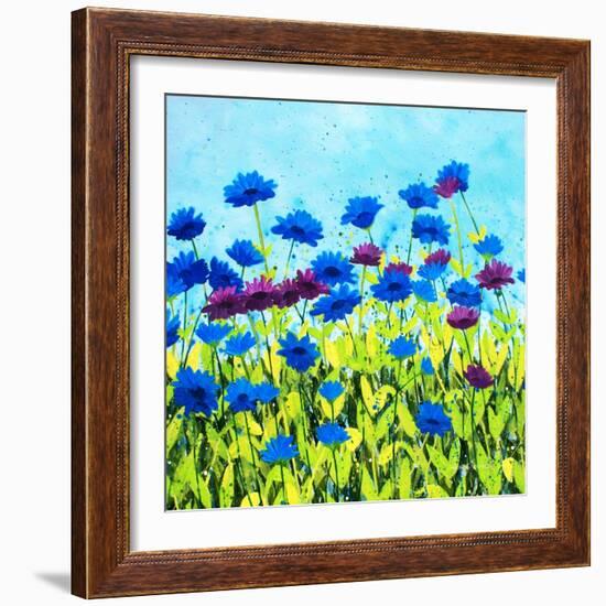 African Daises-Herb Dickinson-Framed Photographic Print