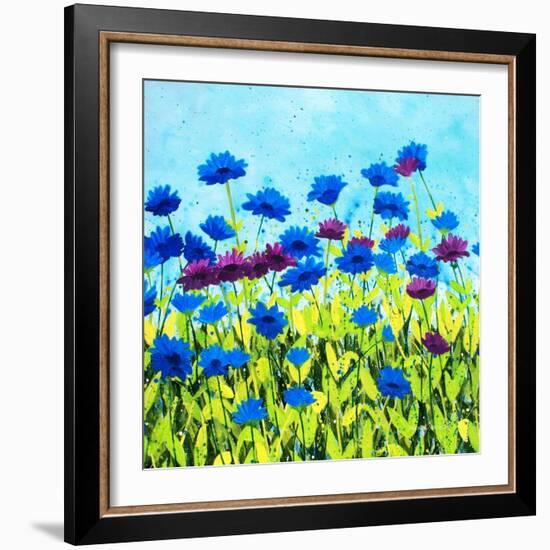 African Daises-Herb Dickinson-Framed Photographic Print