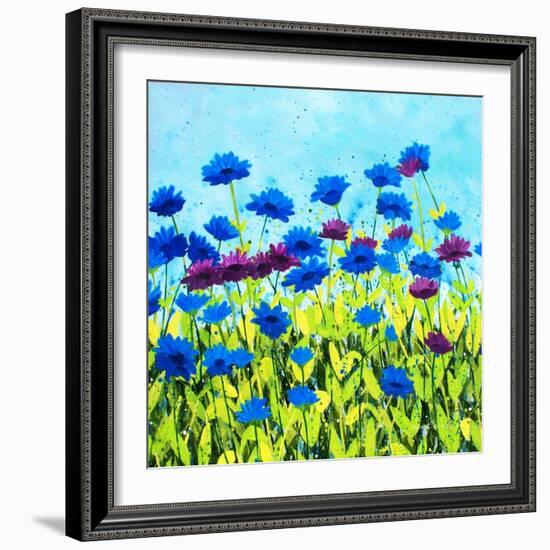 African Daises-Herb Dickinson-Framed Photographic Print