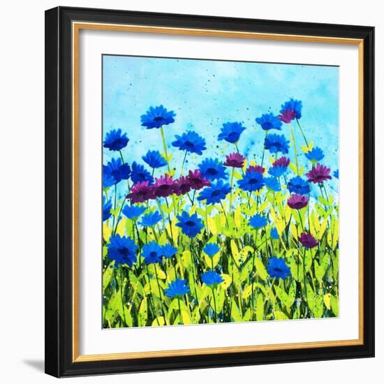 African Daises-Herb Dickinson-Framed Photographic Print