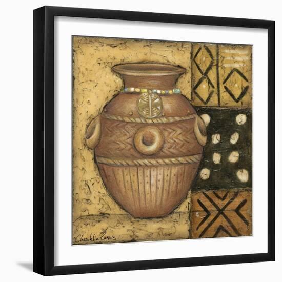 African Earthenware II-Chariklia Zarris-Framed Art Print