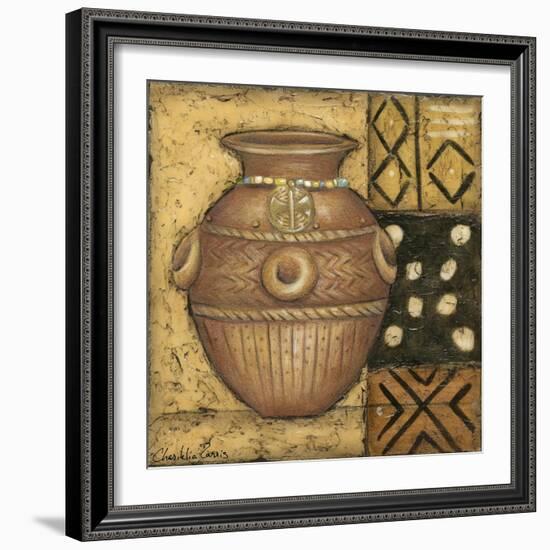 African Earthenware II-Chariklia Zarris-Framed Art Print