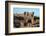 African elephant (Loxodonta africana) walking in line, Mashatu Game Reserve, Botswana, Africa-Sergio Pitamitz-Framed Photographic Print