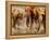 African Elephants-Martin Harvey-Framed Premier Image Canvas