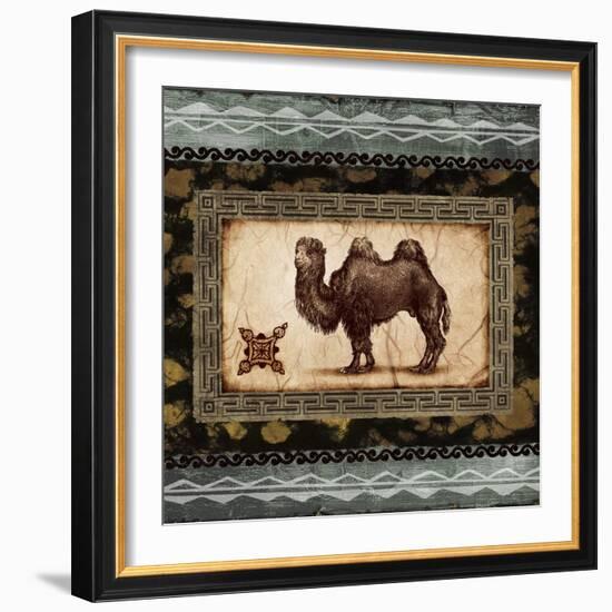 African Expression Square I-Michael Marcon-Framed Art Print