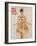 African Fashion 1, 2016-Susan Adams-Framed Giclee Print