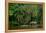 African forest elephant, in Lekoli River. Odzala-Kokoua National Park. Congo-Roger De La Harpe-Framed Premier Image Canvas