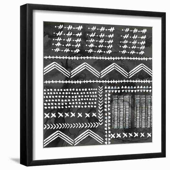 African III Black Version-PI Studio-Framed Art Print