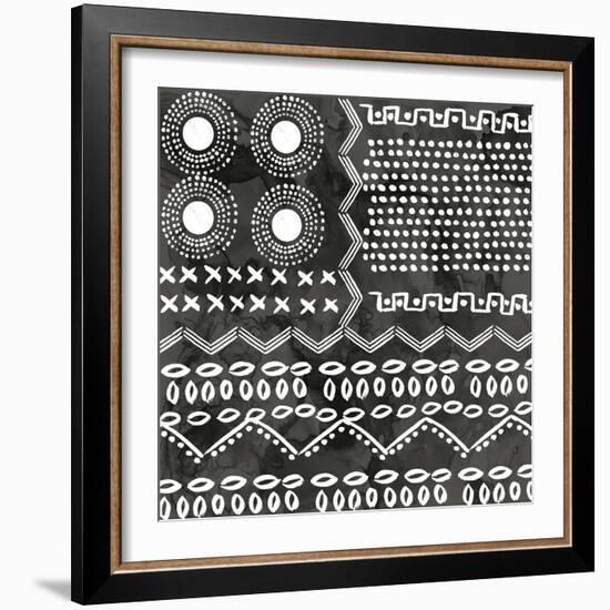 African IV Black Version-PI Studio-Framed Art Print