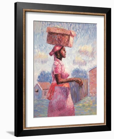 African Lady, 1988-Carlton Murrell-Framed Giclee Print