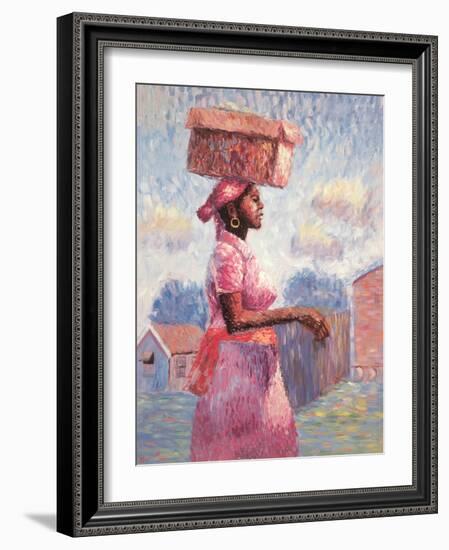 African Lady, 1988-Carlton Murrell-Framed Giclee Print