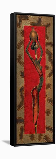 African Lady I-null-Framed Stretched Canvas