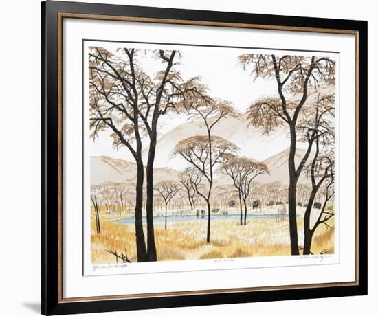 African Landscape-Caroline Schultz-Framed Collectable Print