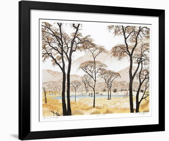 African Landscape-Caroline Schultz-Framed Collectable Print