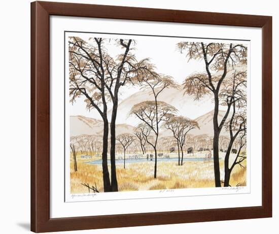 African Landscape-Caroline Schultz-Framed Collectable Print