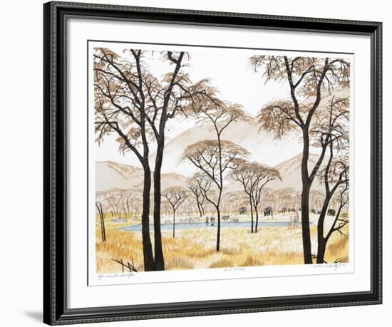 African Landscape-Caroline Schultz-Framed Collectable Print