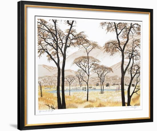 African Landscape-Caroline Schultz-Framed Collectable Print