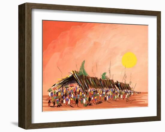 African Life, 2006-Oglafa Ebitari Perrin-Framed Giclee Print