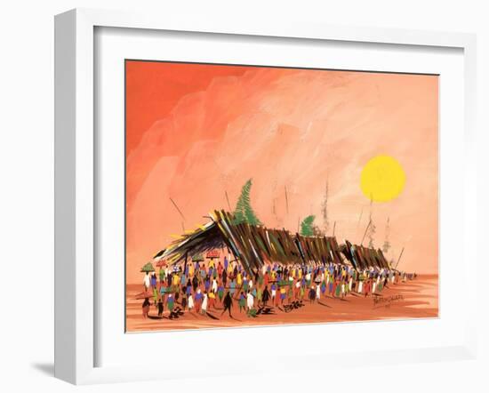 African Life, 2006-Oglafa Ebitari Perrin-Framed Giclee Print