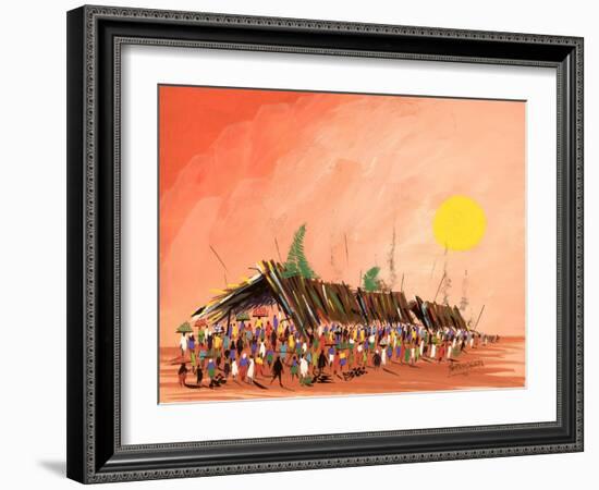 African Life, 2006-Oglafa Ebitari Perrin-Framed Giclee Print