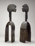 Male and Female Waja Masks, from Upper Benue River, Nigeria, 1850-1950-African-Giclee Print