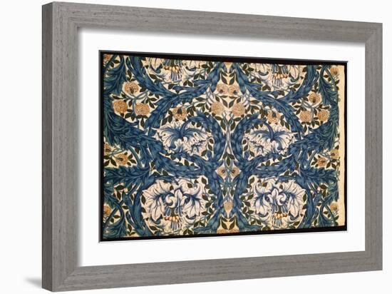 African Marigold' Design, 1876-William Morris-Framed Giclee Print