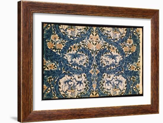 African Marigold' Design, 1876-William Morris-Framed Giclee Print