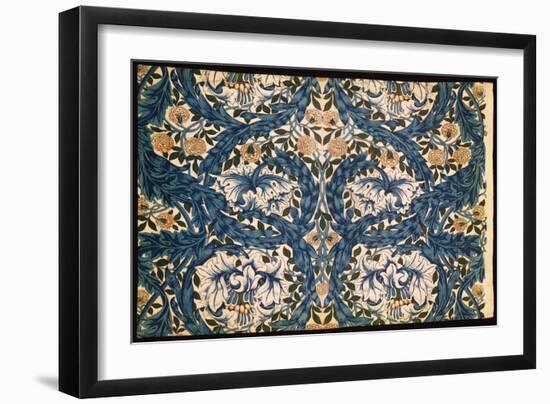 African Marigold' Design, 1876-William Morris-Framed Giclee Print