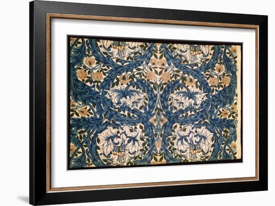 African Marigold' Design, 1876-William Morris-Framed Giclee Print