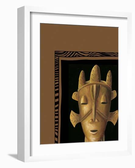 African Mask II-Chariklia Zarris-Framed Art Print