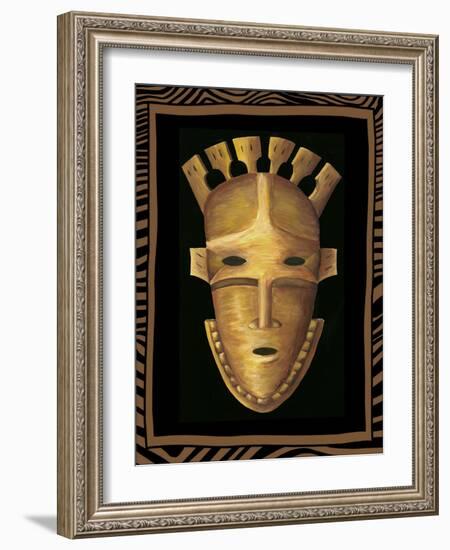 African Mask III-Chariklia Zarris-Framed Art Print