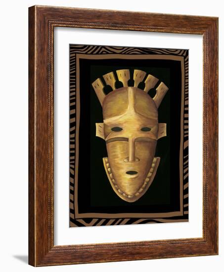 African Mask III-Chariklia Zarris-Framed Art Print