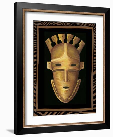 African Mask III-Chariklia Zarris-Framed Art Print